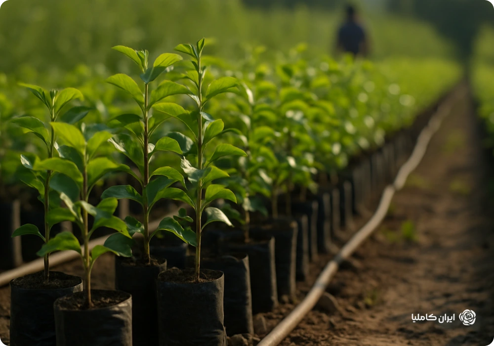 نحوه تولید نهال پایه رویشی